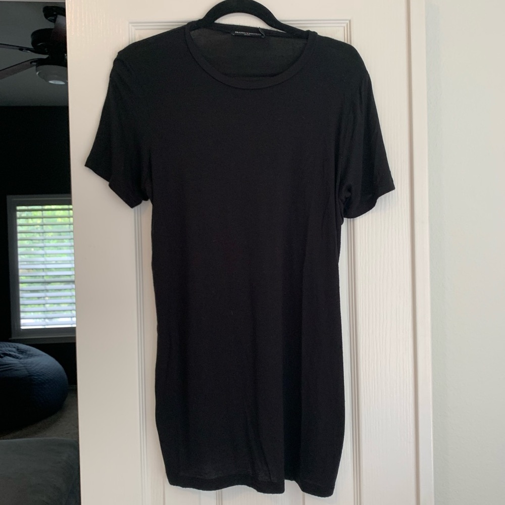Brandy Melville Black T-shirt Dress